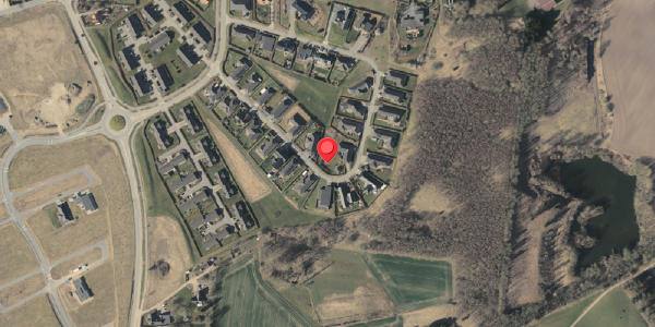 Oversvømmelsesrisiko fra vandløb på Solbakken 22, 5560 Aarup