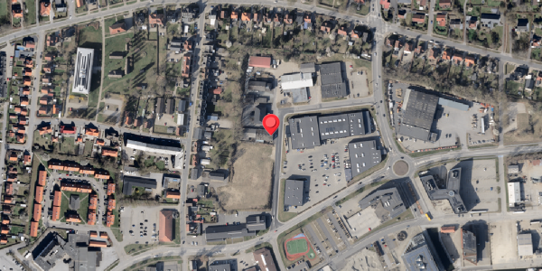 Oversvømmelsesrisiko fra vandløb på Vinkelvej 7, 6100 Haderslev