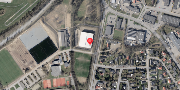 Oversvømmelsesrisiko fra vandløb på Stadionvej 2, 6100 Haderslev