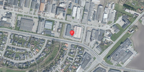 Oversvømmelsesrisiko fra vandløb på Industrivej 34E, . , 7700 Thisted