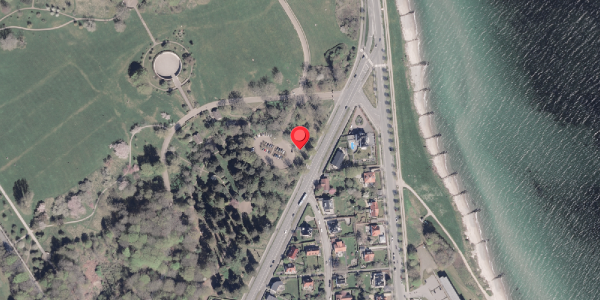 Oversvømmelsesrisiko fra vandløb på Oddervej 8A, 8000 Aarhus C