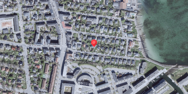 Oversvømmelsesrisiko fra vandløb på Carolinevej 11, 2900 Hellerup