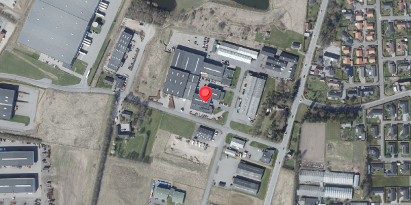 Oversvømmelsesrisiko fra vandløb på Parallelvej 1, 8751 Gedved