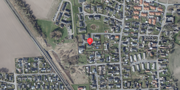 Oversvømmelsesrisiko fra vandløb på Erantisvej 9, 4760 Vordingborg