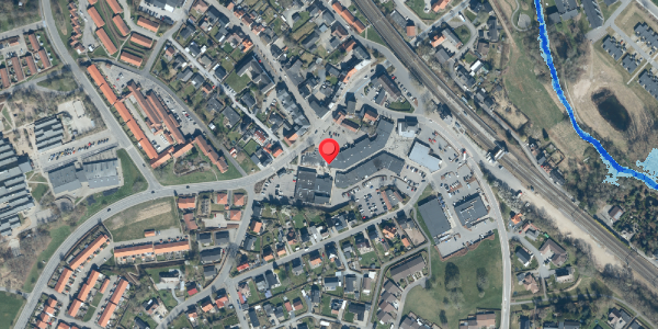 Oversvømmelsesrisiko fra vandløb på Ny Boder 5A, . , 7080 Børkop