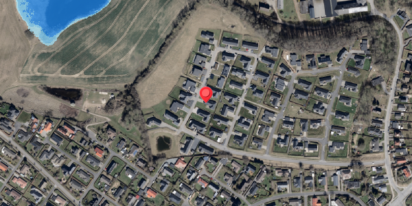 Oversvømmelsesrisiko fra vandløb på Ejsbølsvinget 33, . , 6100 Haderslev