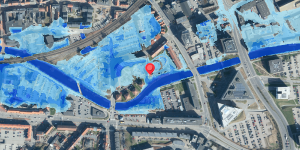 Oversvømmelsesrisiko fra vandløb på Skipperstræde 5, . , 6000 Kolding