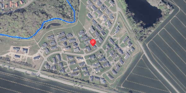 Oversvømmelsesrisiko fra vandløb på Præstelunden 65, . , 8300 Odder