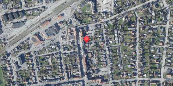 Oversvømmelsesrisiko fra vandløb på Nygade 8C, 4690 Haslev
