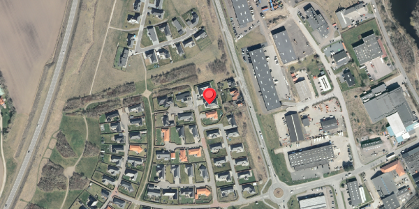 Oversvømmelsesrisiko fra vandløb på Jonsvangen 12, . , 4200 Slagelse