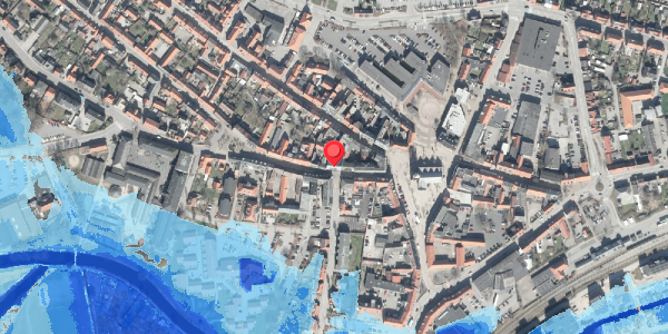 Oversvømmelsesrisiko fra vandløb på Storegade 6, 8500 Grenaa