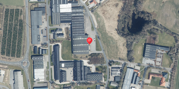 Oversvømmelsesrisiko fra vandløb på Industrivej 4M, . , 8653 Them
