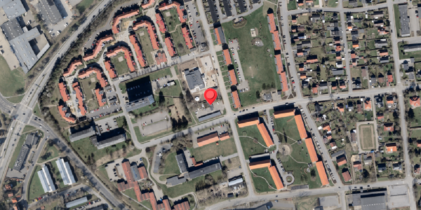 Oversvømmelsesrisiko fra vandløb på Thrigesvej 49, 6100 Haderslev