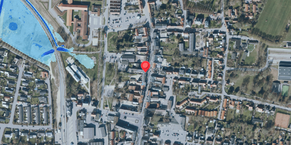 Oversvømmelsesrisiko fra vandløb på Algade 19, 4660 Store Heddinge