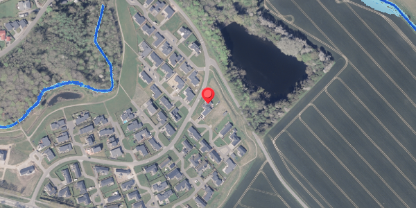 Oversvømmelsesrisiko fra vandløb på Præstelunden 78, 8300 Odder