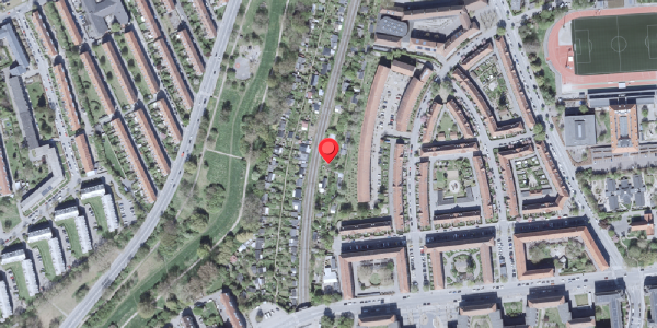 Oversvømmelsesrisiko fra vandløb på Haven 17, 2000 Frederiksberg