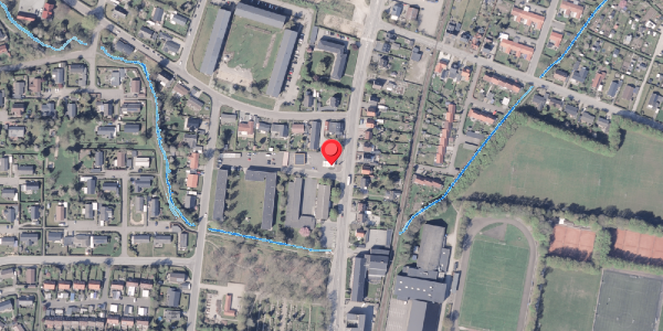 Oversvømmelsesrisiko fra vandløb på Rådhusgade 65, 8300 Odder