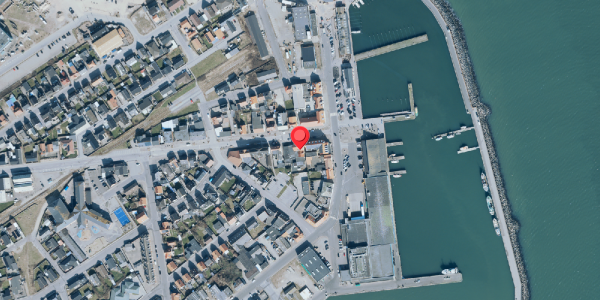 Oversvømmelsesrisiko fra vandløb på Bredgade 1, 7680 Thyborøn
