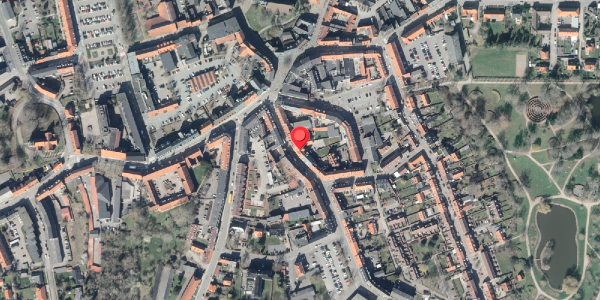 Oversvømmelsesrisiko fra vandløb på Slotsgade 7B, . , 4200 Slagelse