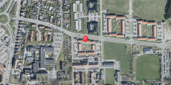 Oversvømmelsesrisiko fra vandløb på Regimentet 16, 4100 Ringsted