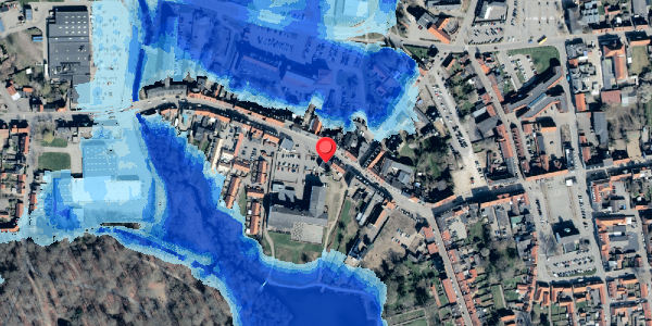 Oversvømmelsesrisiko fra vandløb på Vestergade 27, 4930 Maribo