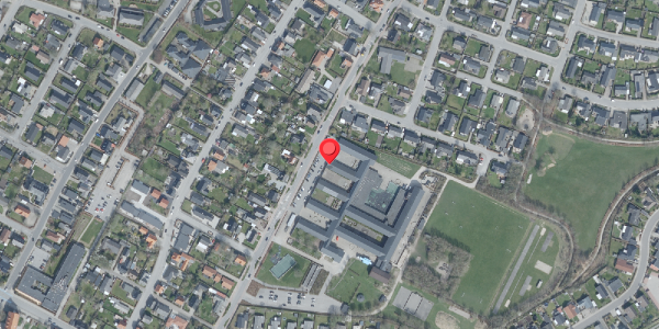 Oversvømmelsesrisiko fra vandløb på Kronborgvej 28, 7700 Thisted