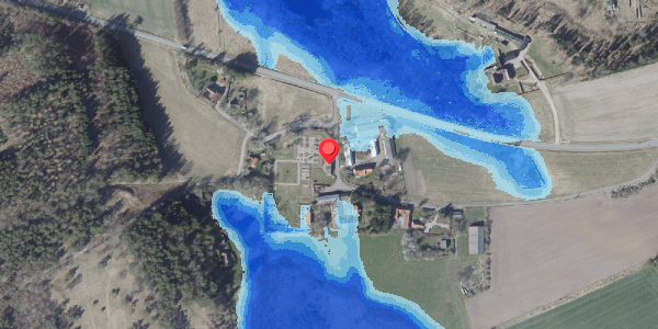 Oversvømmelsesrisiko fra vandløb på Munkevej 8, 8680 Ry