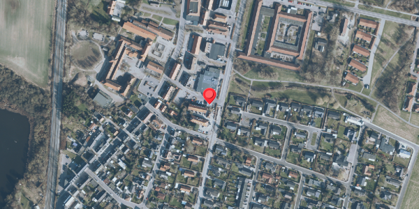 Oversvømmelsesrisiko fra vandløb på Hovedgaden 58F, 4140 Borup