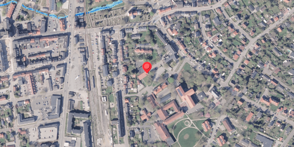 Oversvømmelsesrisiko fra vandløb på Vitaparkvej 6, 8300 Odder