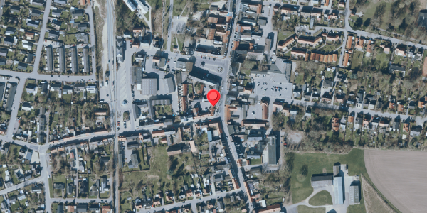 Oversvømmelsesrisiko fra vandløb på Algade 1, 4660 Store Heddinge