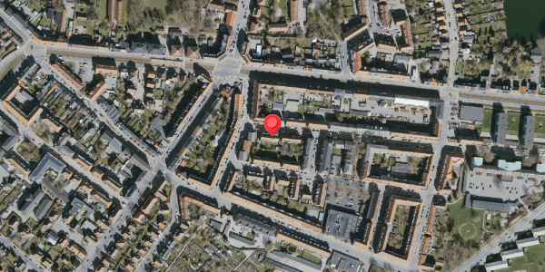 Oversvømmelsesrisiko fra vandløb på Schacksgade 3, 5000 Odense C