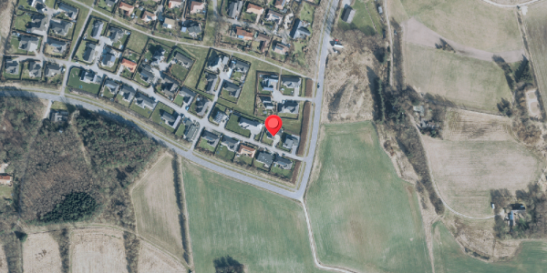 Oversvømmelsesrisiko fra vandløb på Vindelevgård 240, 7830 Vinderup