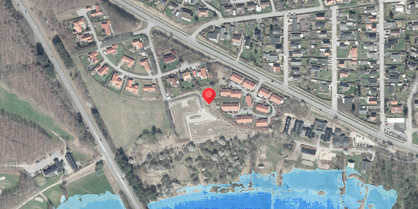 Oversvømmelsesrisiko fra vandløb på Udsigten 7A, 8500 Grenaa