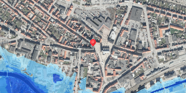Oversvømmelsesrisiko fra vandløb på Torvet 2A, 8500 Grenaa