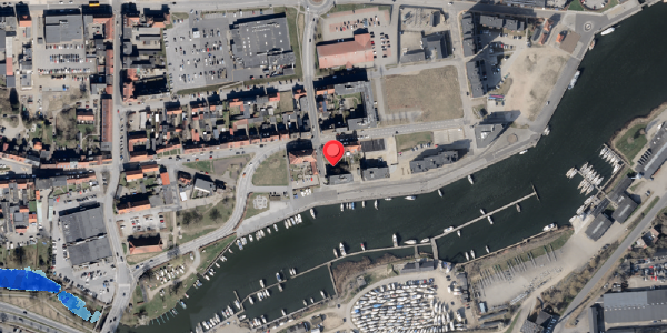 Oversvømmelsesrisiko fra vandløb på Toldbodgade 5, 6100 Haderslev