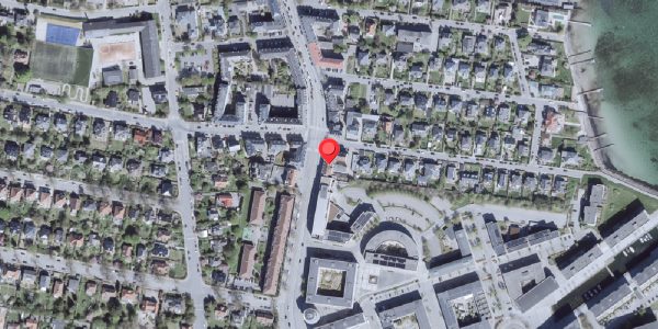 Oversvømmelsesrisiko fra vandløb på Strandvejen 72, 2900 Hellerup