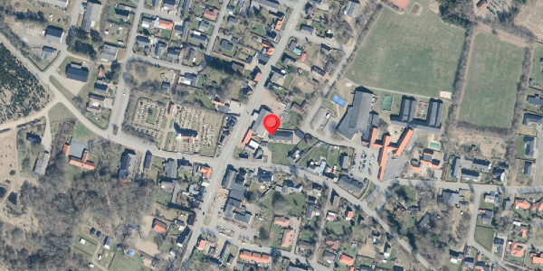 Oversvømmelsesrisiko fra vandløb på Nygade 12A, 7540 Haderup