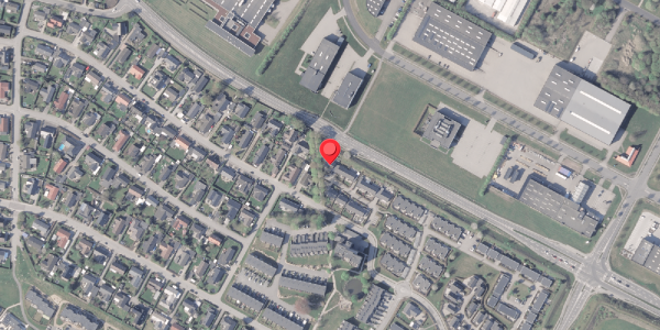 Oversvømmelsesrisiko fra vandløb på Elgårdsminde 134, . , 8382 Hinnerup