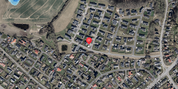 Oversvømmelsesrisiko fra vandløb på Ejsbølsvinget 11, 6100 Haderslev