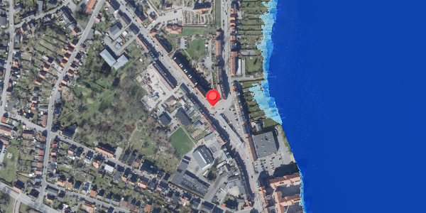 Oversvømmelsesrisiko fra vandløb på Mindet 1, 8660 Skanderborg