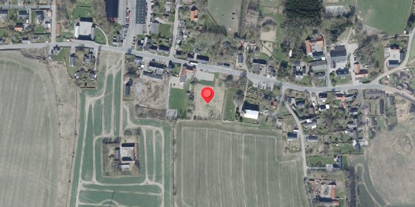 Oversvømmelsesrisiko fra vandløb på Vittenvej 77B, . , 8382 Hinnerup