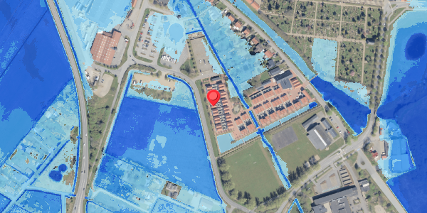 Oversvømmelsesrisiko fra vandløb på Damparken 37, 6760 Ribe