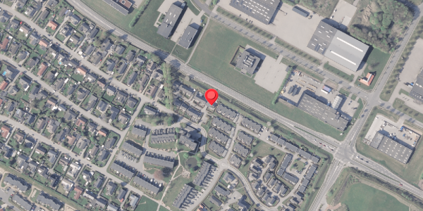 Oversvømmelsesrisiko fra vandløb på Elgårdsminde 124, . , 8382 Hinnerup