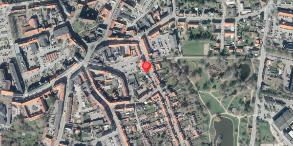 Oversvømmelsesrisiko fra vandløb på Fruegade 4, . , 4200 Slagelse