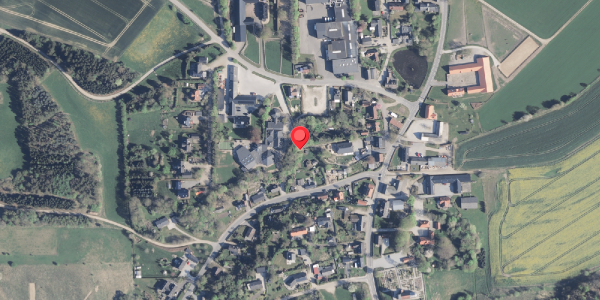 Oversvømmelsesrisiko fra vandløb på Bjerring Hede 13A, 8850 Bjerringbro