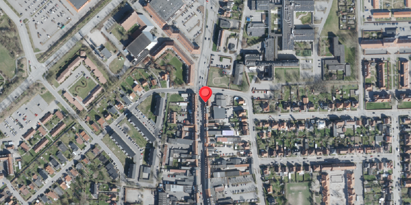 Oversvømmelsesrisiko fra vandløb på Nørregade 46, 4100 Ringsted