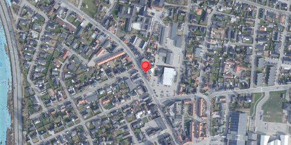 Oversvømmelsesrisiko fra vandløb på Vestergade 6, 9440 Aabybro