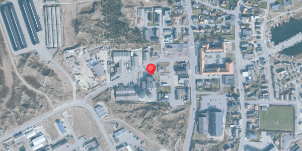 Oversvømmelsesrisiko fra vandløb på Numitvej 25, 6960 Hvide Sande