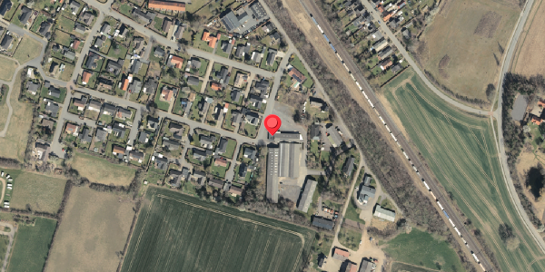 Oversvømmelsesrisiko fra vandløb på Elmegade 6, 5592 Ejby