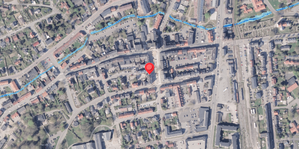 Oversvømmelsesrisiko fra vandløb på Torvet 8, 8300 Odder